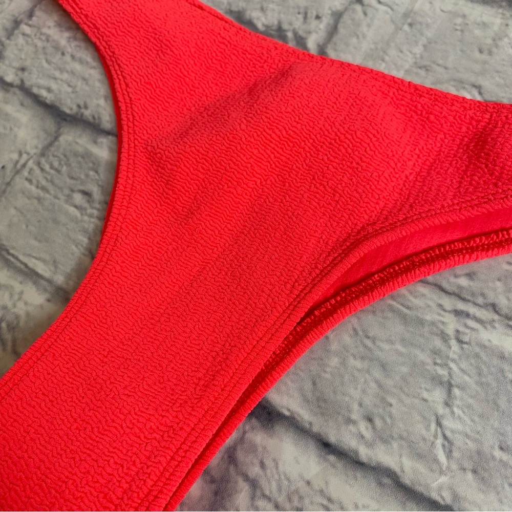 MIKOH - BIKINI BOTTOM CHEEKY PINK NEON - Picture 2 of 6